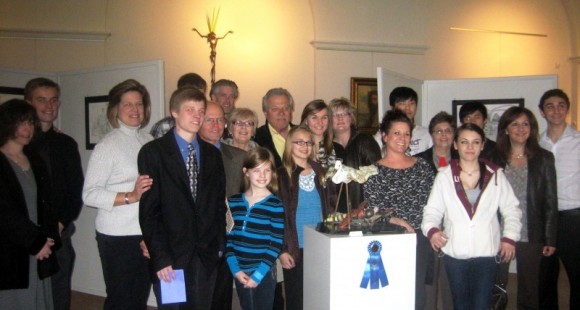 2012 FPA YAC at O.L. Galeria award winners and their families